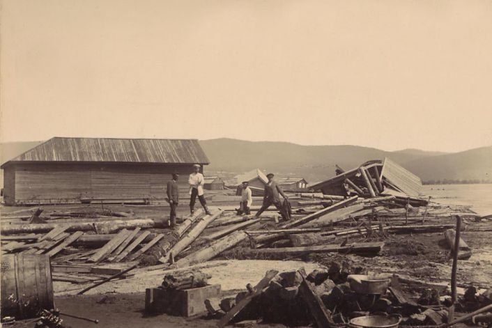 Наводнение в Чите. 1897 год.